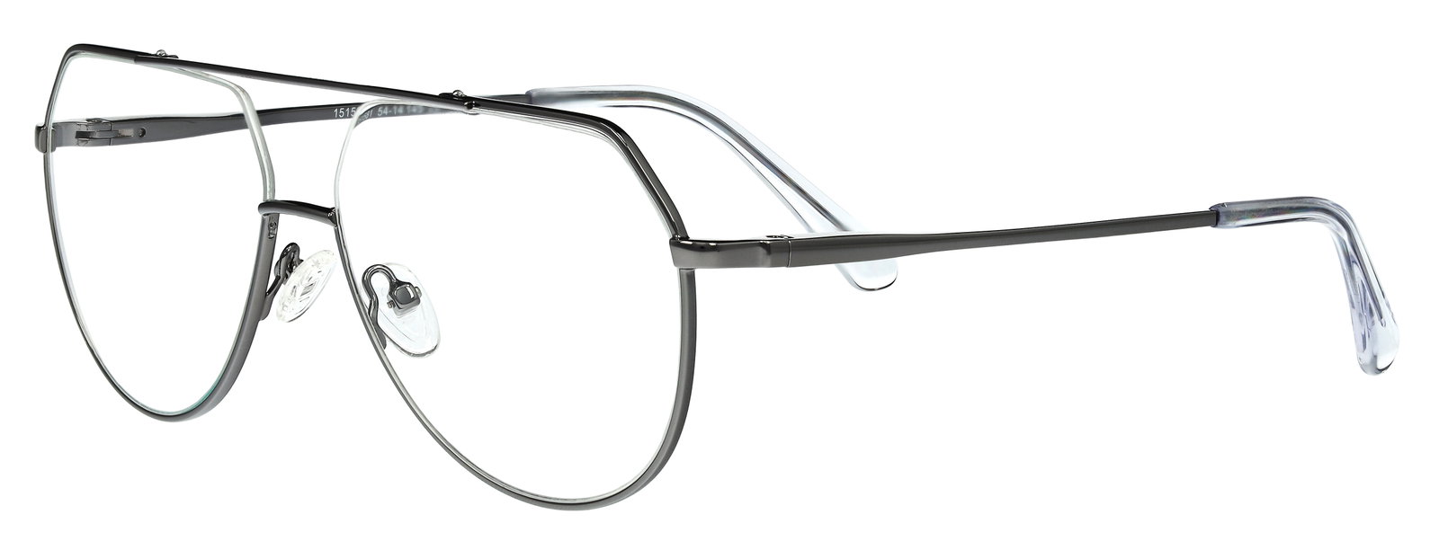 Eyebar Brille Lyon für Damen in dunkelsilber 151581